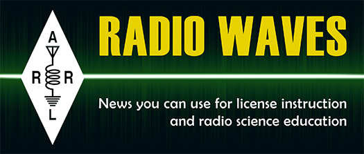 - Green and yellow RadioWaves newletter banner.