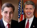 FCC Chairman Julius Genachowski (left) and FCC Commissioner Robert McDowell both announced last week that they would be leaving the Commission this year.