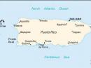 This map shows Desecheo and Puerto Rico. Desecheo is located about 14 miles off the Puerto Rican coast.